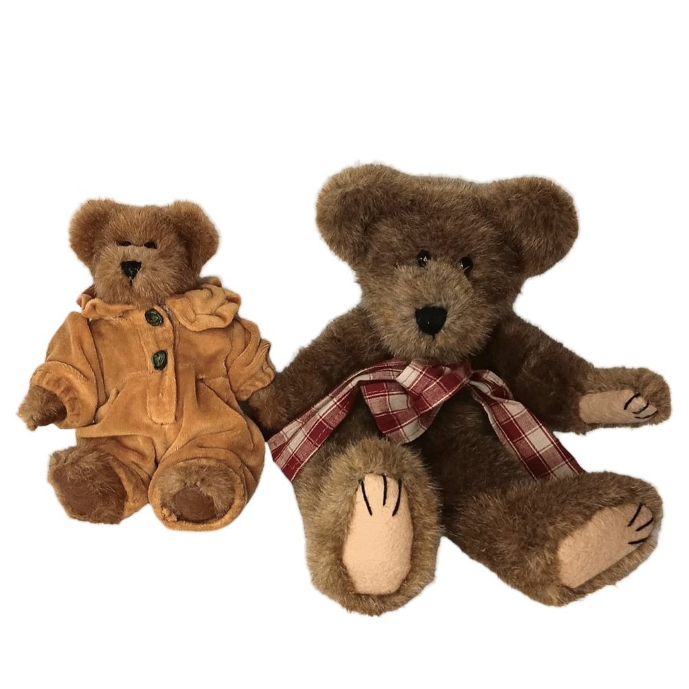 Vintage Boyds Bears Wilcox J. Beansford and Small Boyds Bear